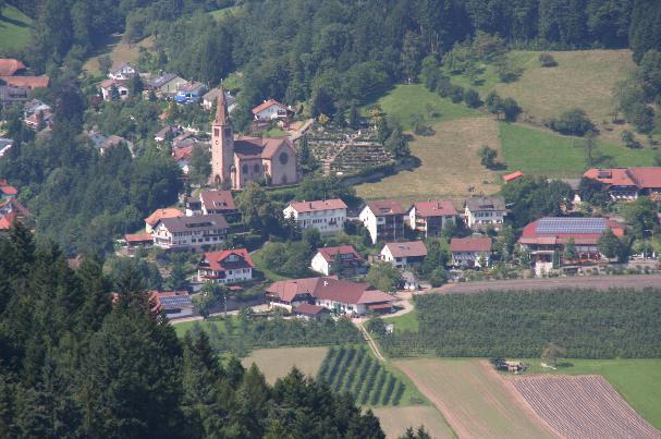 Fischerbach von oben